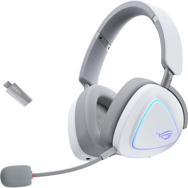 Asus Headset Rog Delta Ii Wht (90YH03W0-BHUA10)-image