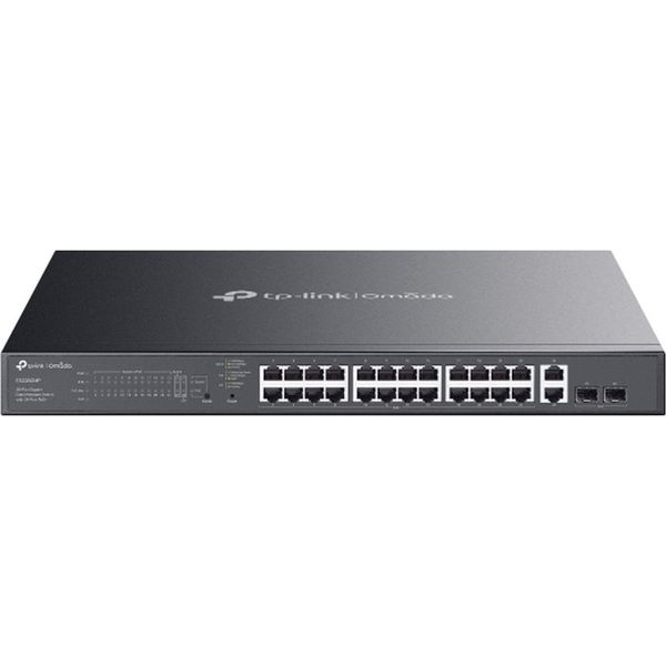 Tp-Link Omada ES228GMP Network Switch Managed L2 Gigabit Ethernet (10/100/1000) Power Over Ethernet (Poe) Black-image