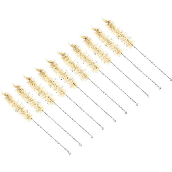 Spazzola Per Provette, Spazzola Per La Pulizia Delle Provette, Spazzola Di Setola, Forniture Di Laboratorio, Spazzola Di Pulizia-image