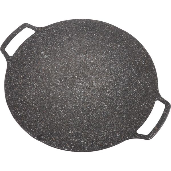 Coreano Bbq Piastra Barbecue Grill Non Stick Circolare Padella Per Casa Outdoor Stufa Tipo Universale 36Cm-image