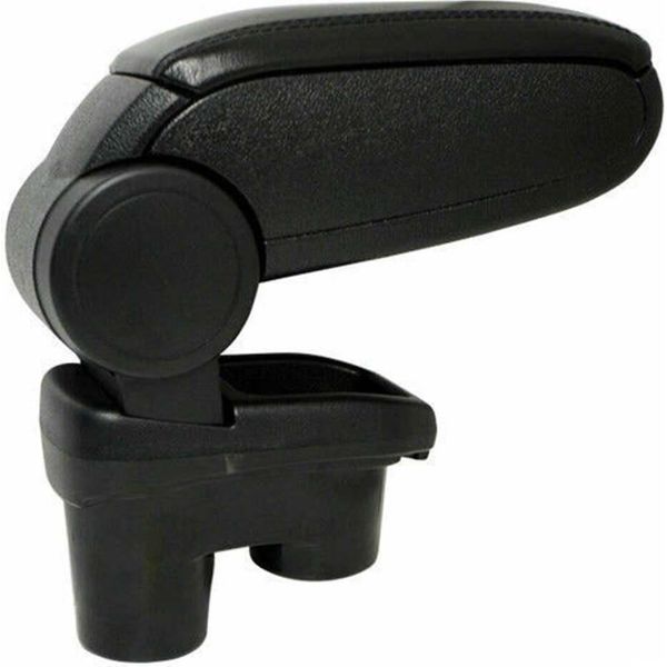 Omac Bracciolo Centrale Bracciolo Console Centrale Per Peugeot 301 2012-2021 Finto Cuoio Nero-image