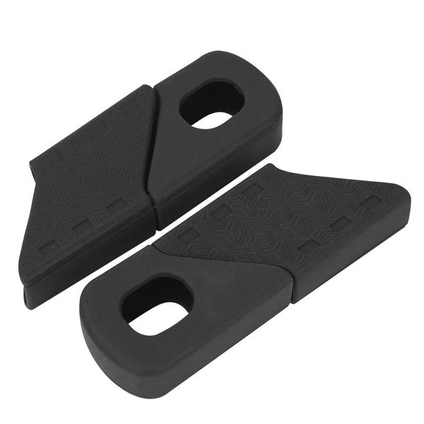 4 Protezioni In Silicone Per Pedivelle, Nero, Protezione Antigraffio Per Pedivelle Di Biciclette, Accessori Per Biciclette-image