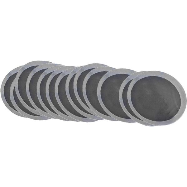 200Pcs/Box 32Mm Auto Rotondo Gomma Naturale Pneumatici Foratura Riparazione Freddo Patch Tubeless Patch-image