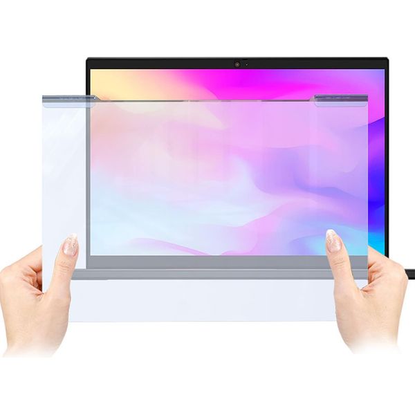 Protezione Dello Schermo Del Computer Portatile Appeso, Filtro Per La Luce Blu, Protezione Uv, Elevata Trasmissione Della Luce, Per Computer Portatili Da 15,6 Pollici Con Rapporto Di Aspetto 16:9-image