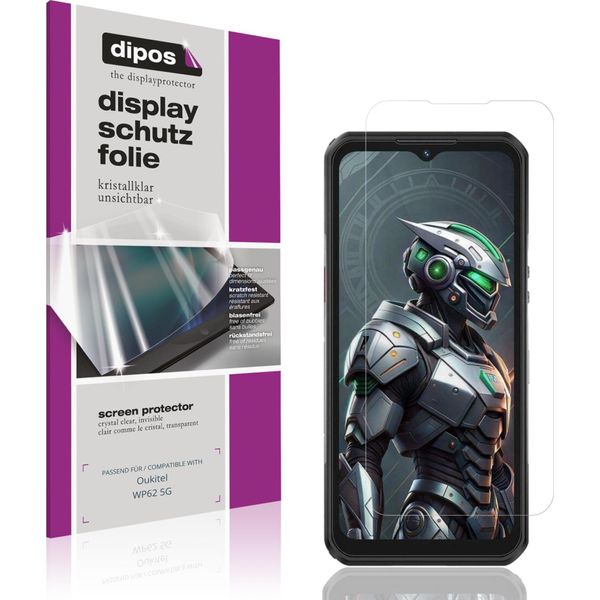 4X Pellicola Protettiva Per Oukitel WP62 5G Protezione Schermo Claro Display Dipos-image