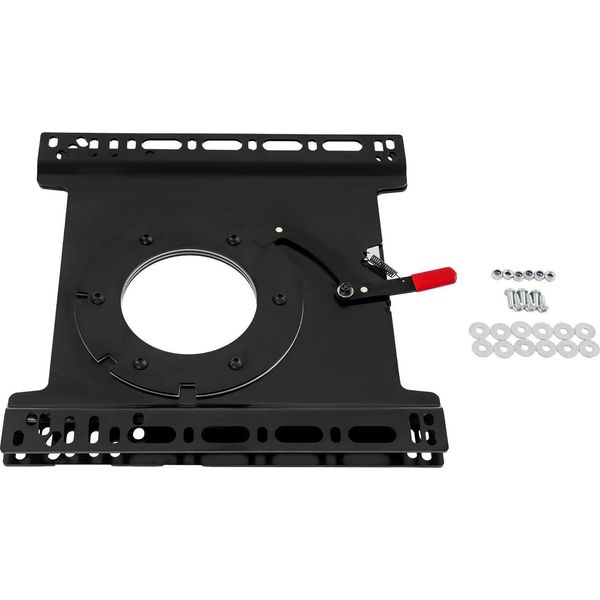 Base Girevole Del Sedile - Console Del Sedile Girevole - Lato Conducente - Adatto Per Sprinter, T5, T6, Transit - Rosso-image