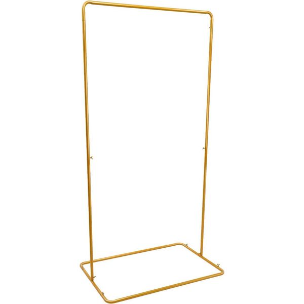 Arco Nuziale - Supporto Per Sfondo Fotografico/Arco Di Palloncini - Altezza 2 M - Ferro - Portata 8 Kg - Taglia L - Oro-image