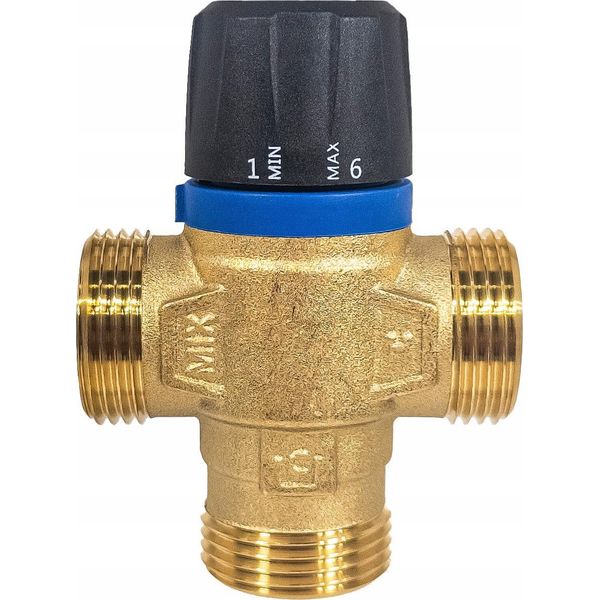 Ibo | Valvola Miscelatrice Termostatica DN25 - 1" - 35-60°C - Stabilizzazione Della Temperatura Dell'acqua - Alta Efficienza"-image