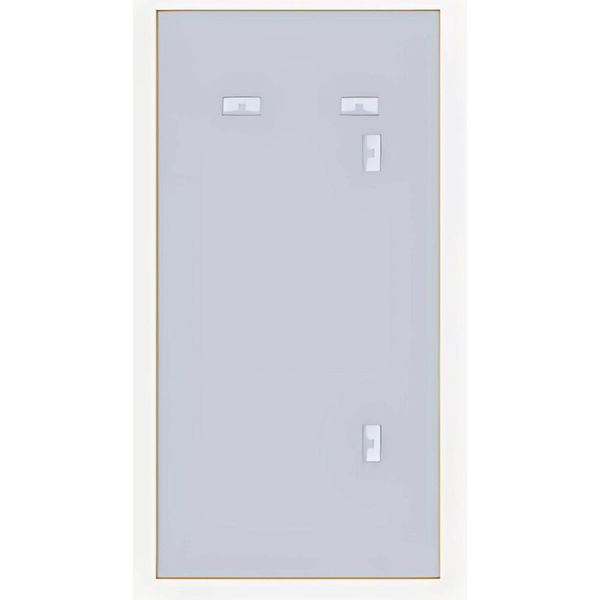 Specchio Da Bagno A Led Con Illuminazione - Rettangolare Xl 140×70 Cm - Cornice In Alluminio Color Oro - Touch Control - Specchio Da Parete Antiappannante-image
