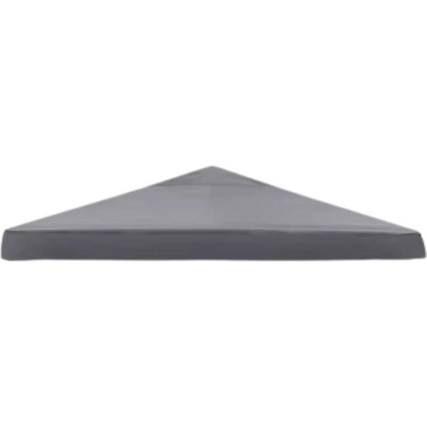 Tetto Di Ricambio Fioren 3X3 M - Tetto Impermeabile A Padiglione - Grigio - Tenda Pop-Up Per Feste - Outdoor & Giardino-image
