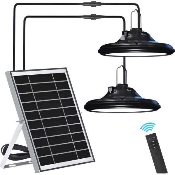 Lampada Da Campeggio - Lampada A Sospensione Solare - Lampada Da Tenda - 200 Led - Impermeabile-image
