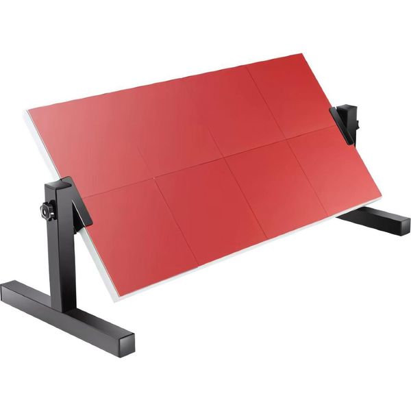 Tavola Di Rimbalzo Per L'allenamento Del Tennis Da Tavolo - Tavola Di Rimbalzo - Dispositivo Per L'allenamento Del Ping Pong - Con 8 Blocchi Di Gomma E Angolo Regolabile A 360° - Robusta Tavola Di Allenamento-image
