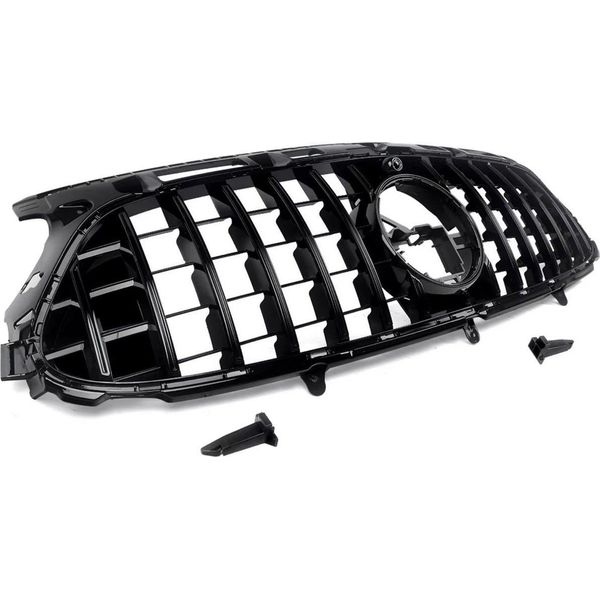 Gt Grille Nitros - Griglia Paraurti Anteriore - Per Mercedes Classe Gla H247 (2020-2023) - Nero Lucido - Stile Gt - Accessori Auto-image