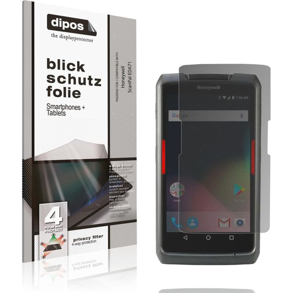 Pellicola Prottetiva Per Honeywell Scanpal EDA71 Protezione Vista 4 Modi Dipos-image