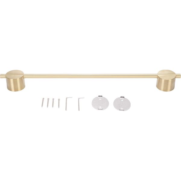 Porta Asciugamani, Supporto Da Parete In Acciaio Inox Minimalista E Salvaspazio Per Il Bagno Di Casa, 50 Cm-image
