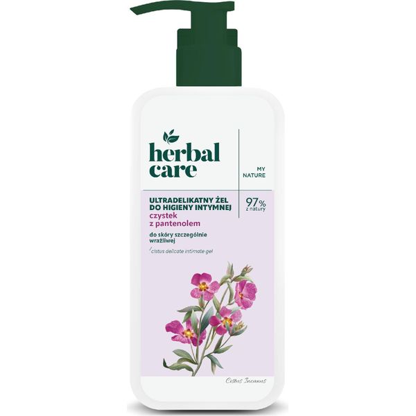 Farmona Herbal Care Gel Per L'igiene Intima Ultra-Delicato Con Cisto E Pantenolo 330 Ml-image