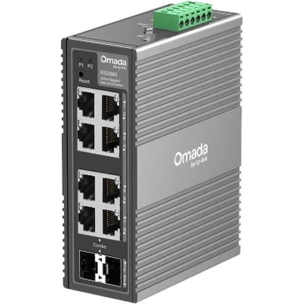 TP-LINK Tp-Link Omada IES208G Switch Di Rete Gestito Gigabit Ethernet (10/100/1000)-image