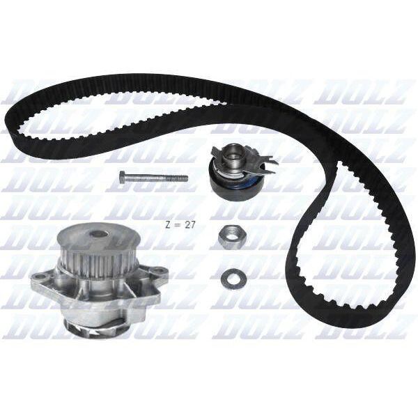 Dolz KD053 Kit Cinghia Dentata + Pompa Acqua Per Vw Lupo (6X1, 6E1) Polo Hatchback (6N1) Polo (6N2) Polo Classic (6V2) Polo Variant (6V5) Polo Playa-image