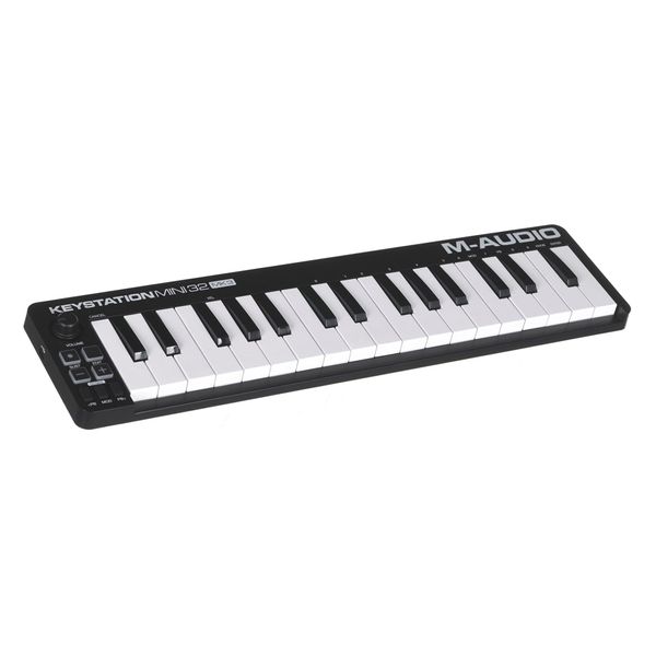 M-AUDIO Keystation Mini 32 MK3 Midi Keyboard 32 Keys Usb Black, White-image