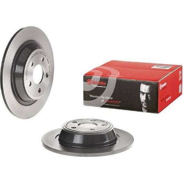 2X Disco Freno Brembo 08.N257.41 Per Ford S-Max (Cj) Galaxy (Ck) 51Mm 302Mm-image