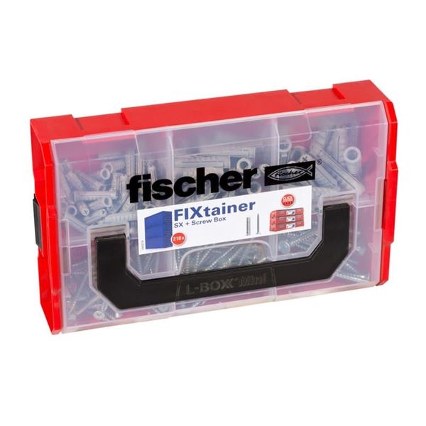 Set Di Tasselli E Viti Fischer Sx Fixtainer 210 Pz.-image