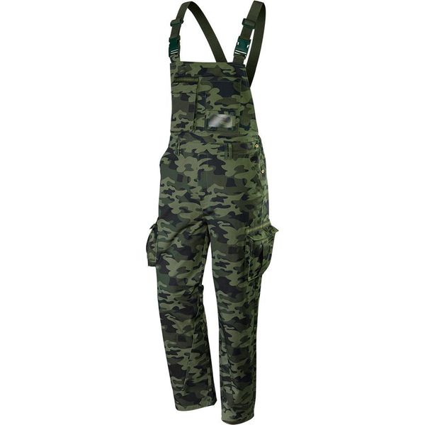 Pratica Salopette Camo Pantaloni Da Lavoro Pantaloni Da Giardino Pantaloni Protettivi Da Artigiano Neo Tools - Taglia: Xxl (56)-image