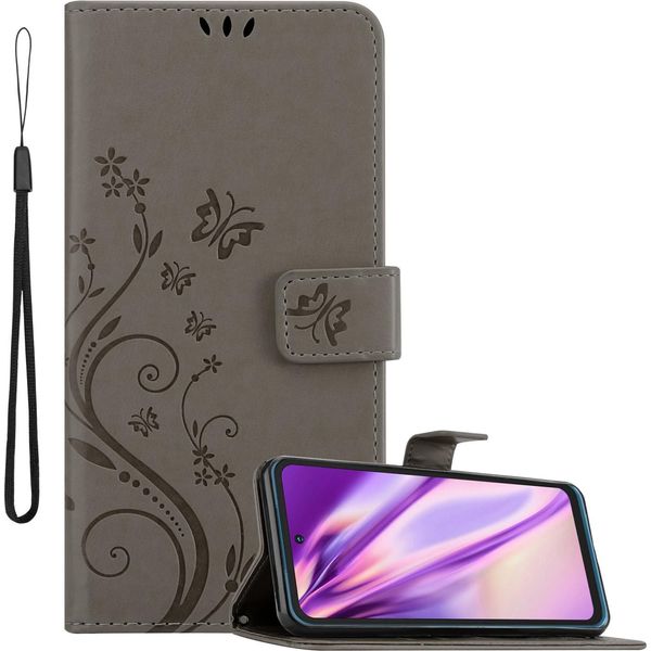 Cadorabo Cover Per Nokia XR20 Cover Protettiva In Grigio Cover Protettiva Cover Per Telefono Cellulare Cover Fiori Custodia Fiore-image