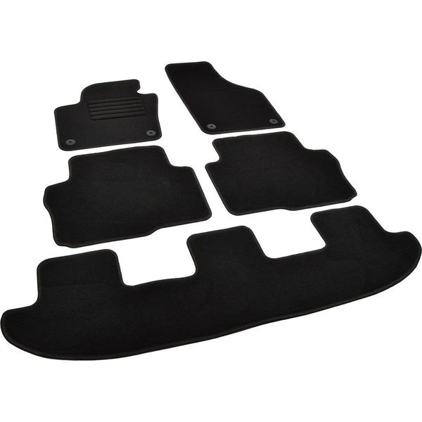 Tappetini Auto In Tessuto Rigum Per Seat Alhambra 7 Posti (2010 -) / Volkswagen Sharan 7 Posti (2010 -)-image