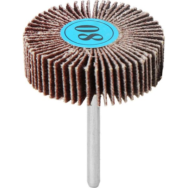 Ruota A Lamelle Di Levigatura, Ruota A Lamelle Di Carta Vetrata, Disco A Lamelle Di Carta Vetrata, Accessorio Per Utensili Rotanti, Accessorio Per Smerigliatrice Elettrica-image