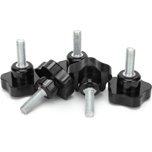 Bullone Della Manopola, Bullone Della Manopola A Cinque Stelle, Dado Della Manopola Di Torsione Della Mano, Vite Di Torsione Della Mano, Elemento Di Fissaggio, Strumenti Dell'hardware-image