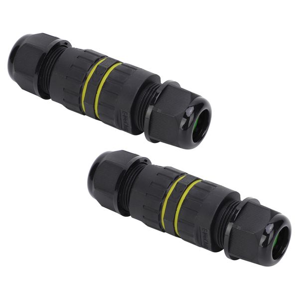 Connettore Impermeabile, Connettore Impermeabile M16-2P, Connettore Per Esterni, Connettore Impermeabile IP68, Giunto Per Cavi, Connettore-image