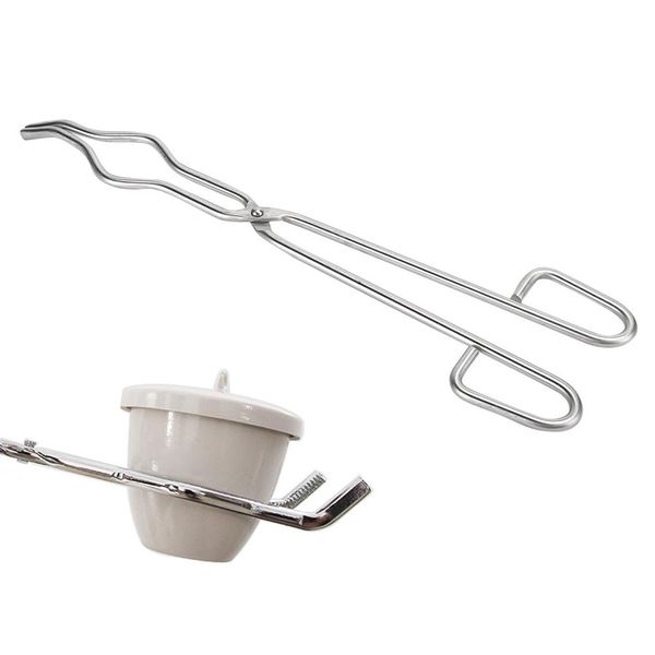 Pinze Per Crogioli, Pinze Per Crogioli In Metallo, Pinze Per Crogioli In Acciaio Inox, Morsetto Per Pinze Per Crogioli, Forniture Per Laboratorio-image