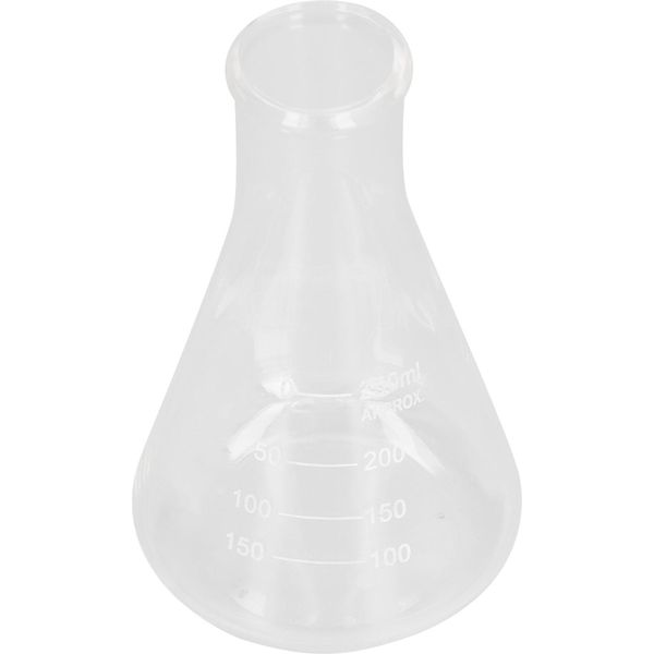 Beuta, Beuta Da 250 Ml, Beuta A Collo Stretto, Beuta In Vetro Borosilicato, Beuta In Vetro, Beuta In Vetro, Beuta In Vetro Premium Per Chimica-image