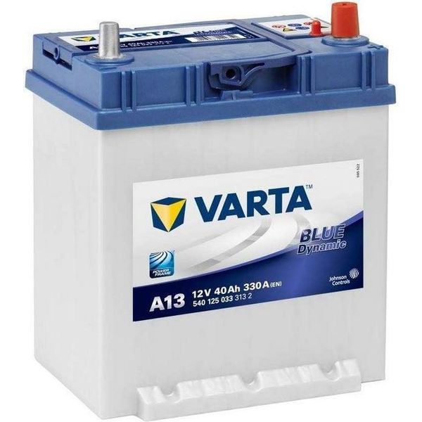 Varta A13 Blue Dynamic 12V 40Ah 330A Batteria Auto 540 125 033 Incl. 7,50 € Di Cauzione-image