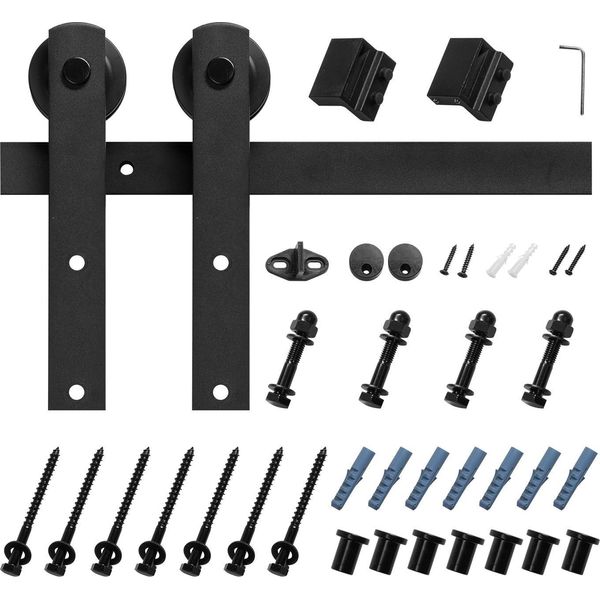 Succebuy Kit Di Ferramenta Per Porte Scorrevoli 10FT Per Una Porta Singola In Stile Fienile-image