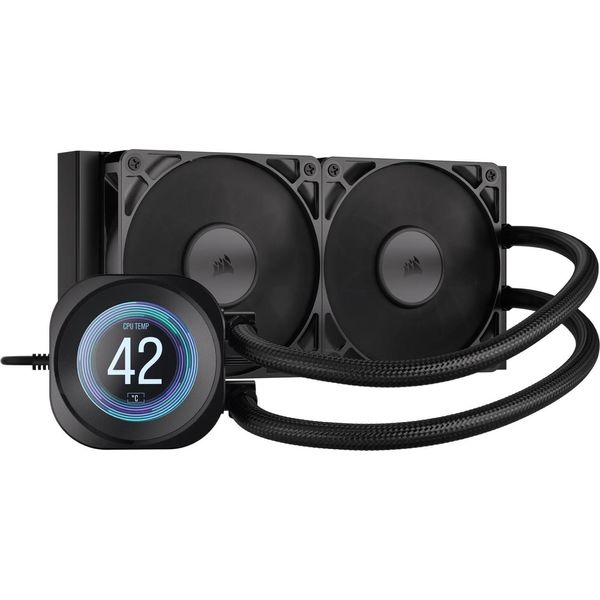 Corsair CW-9061031-WW Corsair Wak Nautilus 240 Lcd, 240Mm Radiator-image