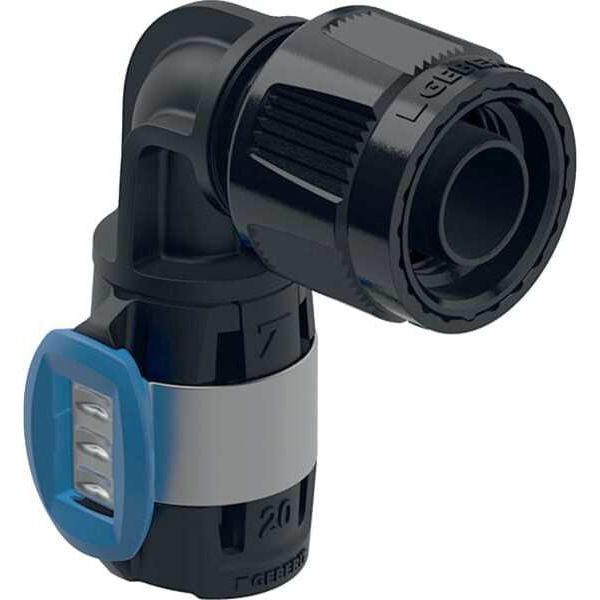Angolo Di Transizione Geberit Flowfit 90° Con Masterfix, Ppsu DN15 20Mm-image