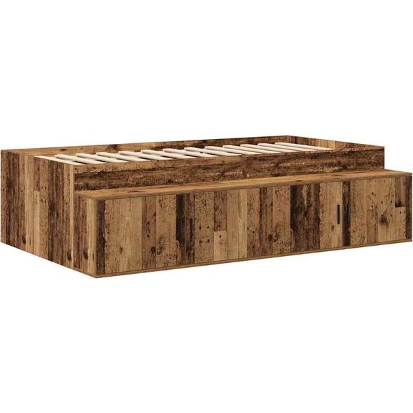 Syfax™ Struttura Del Letto Legno Vecchio 80 X 200 Cm Legno Multistrato-image