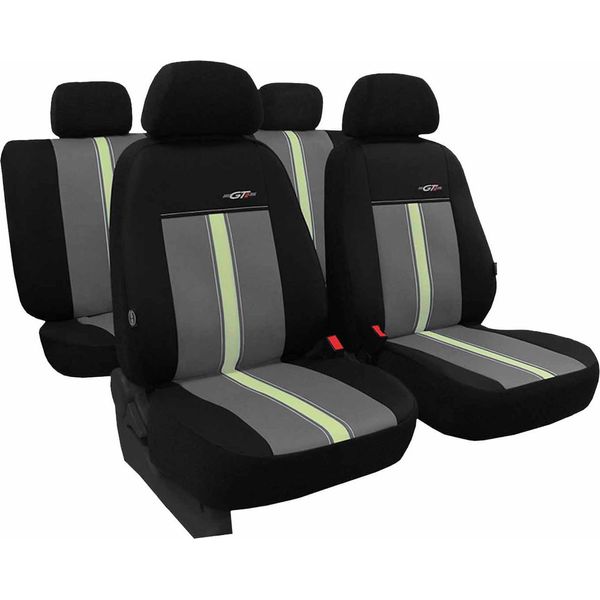 Coprisedili Auto Coprisedili Universali Per Hyundai I10 I Set Grigio-image