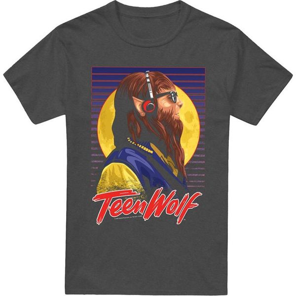 Teen Wolf - Maglietta Da Uomo/Donna Unisex, Screziata TV27230 (S) (Carbone)-image