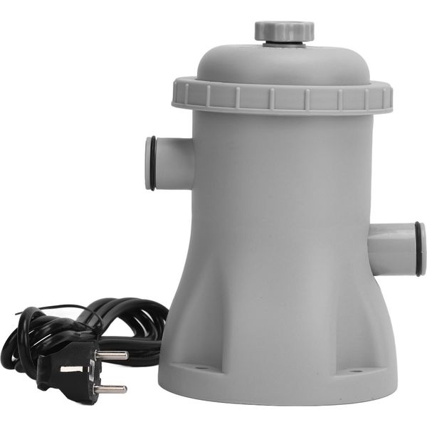 Pompa Filtro Piscina Elettrica Per Piscine Fuori Terra 330 Gallon Cartuccia Filtri Piscina Sistema Pompa Eu Plug 220V-image