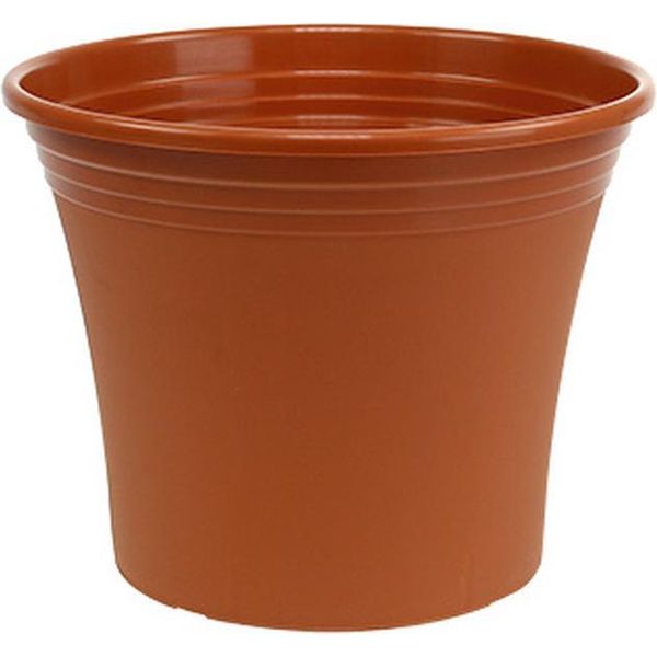 Vaso Da Fiori In Plastica Con Struttura Decorativa Per Fiori E Piante-image
