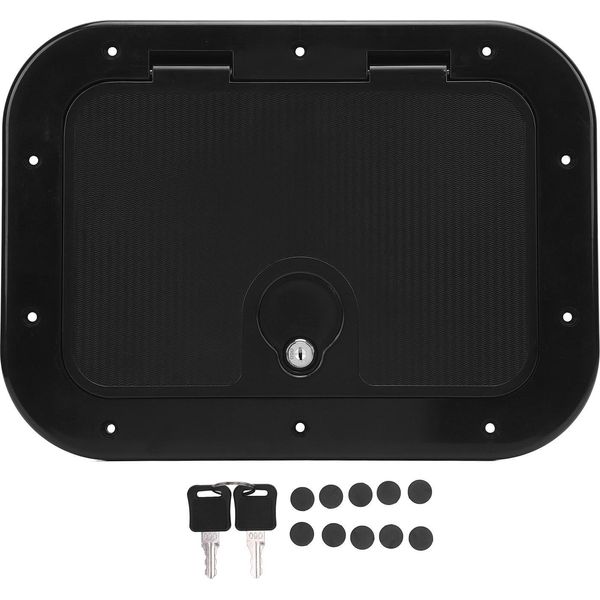 Copertura Del Portello Della Barca 12 X 8 Pollici, Accesso Al Ponte Resistente Alle Intemperie Con Serratura Di Sicurezza E Chiave Per Camper, Yacht, Pontoni-image