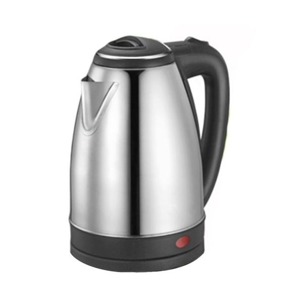 Bollitore Elettrico 2L Acciaio Inox 1500W Grande Argento-image