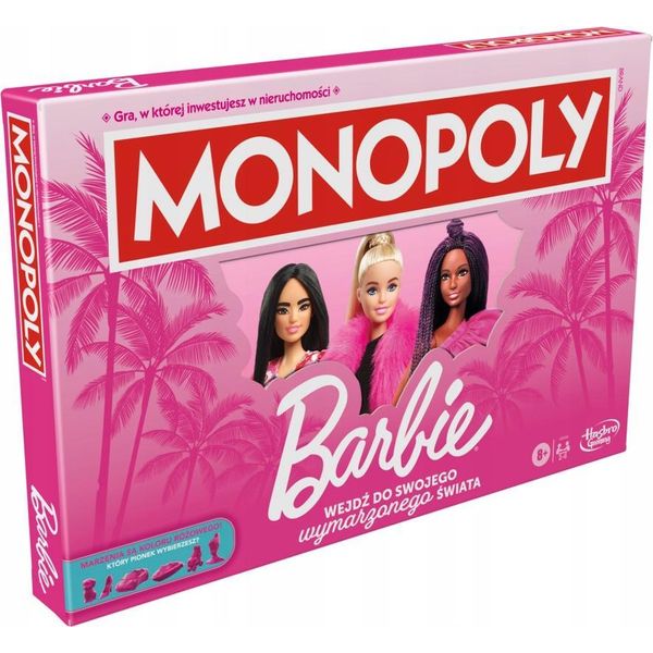 Gioco Da Tavolo Monopoly Edizione Barbie Hasbro-image