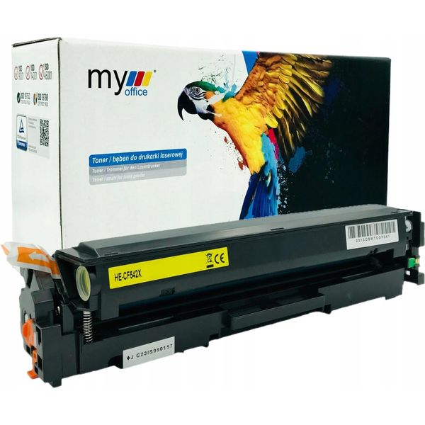 Toner Per Hp CF542X Hp 203X Giallo Per Hp M254Dw M254Nw M280Nw M281Fdn-image