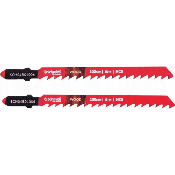 Lama Per Seghetto Alternativo Schmith Hcs 100Mm 6TPI Taglio Legno-image