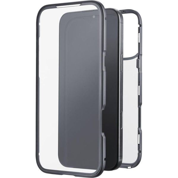 Black Rock Cover "360° Glass"" Per Apple Iphone 17 Pro Max, Nero (00080459) Custodia Per Cellulare"-image