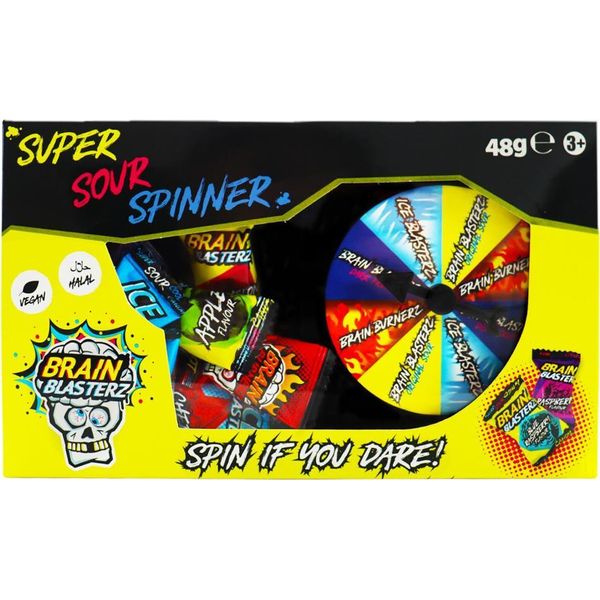 Brain Blasterz Super Sour Spinner 48 G-image