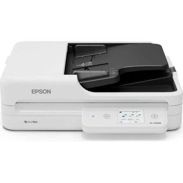 Epson Workforce DS-1760WN Scanner A Piano E Adf 1200 X 1200 Dpi A4 Nero, Bianco-image